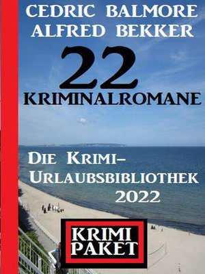 cover image of 22 Kriminalromane